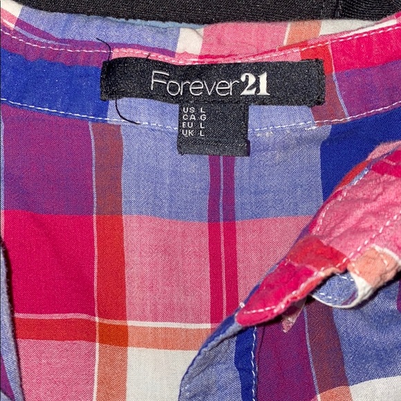 Forever 21 flannel - Picture 2 of 3